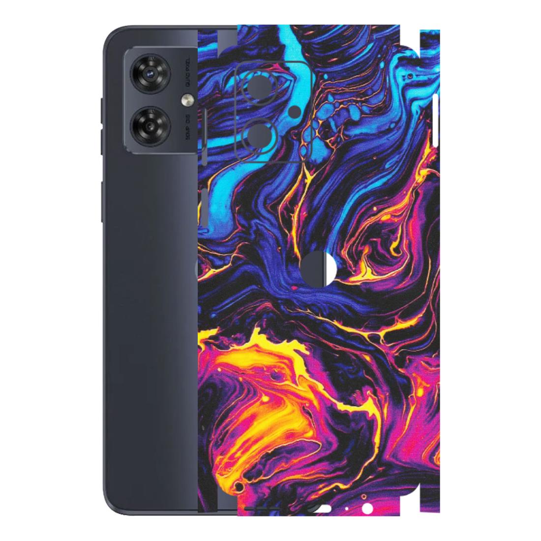 Motorola Phone Skins (All Models) - Abstract Paint Classy - Matte Finish (M-15) Motorola G54 (5G)