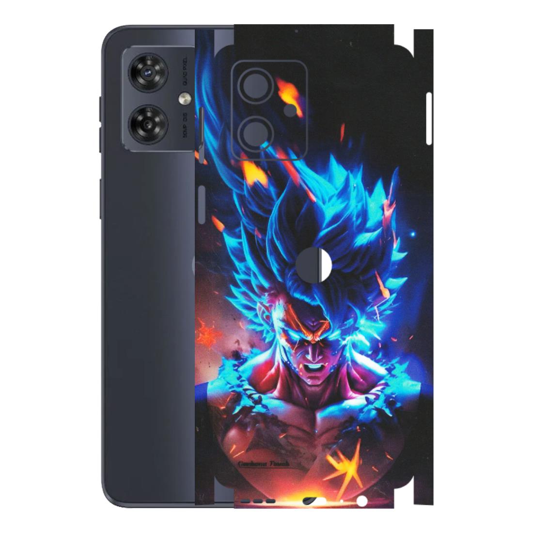 Motorola Phone Skins (All Models) - Angry Goku Dragon Ball Anime - Matte Finish (M-150) Motorola G54 (5G)