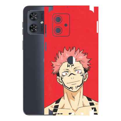 Motorola Phone Skins (All Models) - Ryomen Sukuna Fun Anime - Matte Finish (M-153) Motorola G54 (5G)