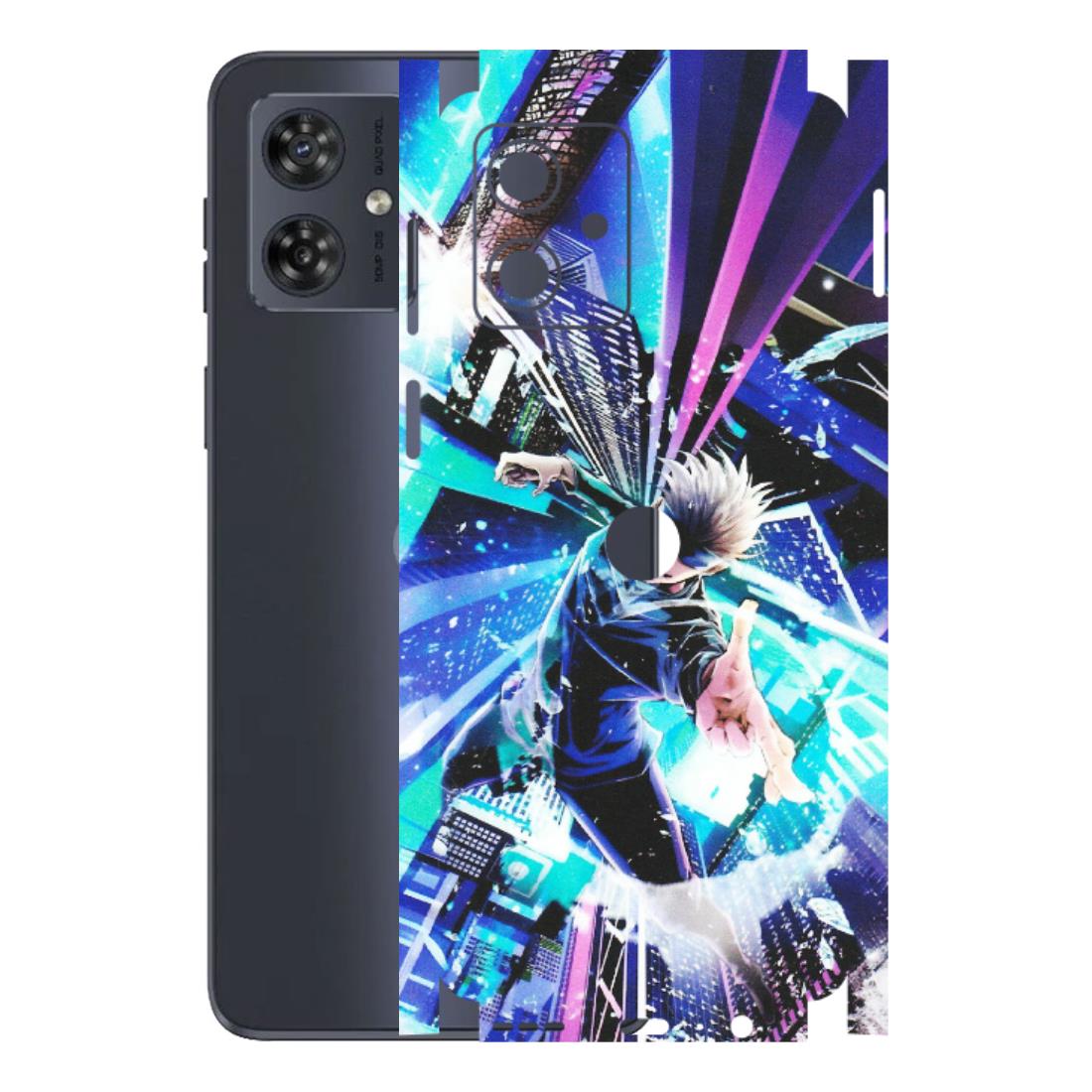 Motorola Phone Skins (All Models) - Manga Action Jujustu Kaisen Anime - Matte Finish (M-155) Motorola G54 (5G)