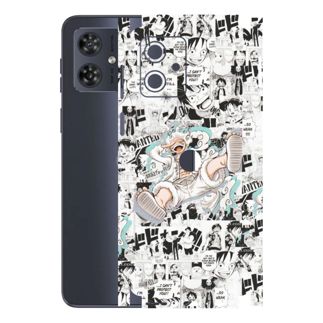 Motorola Phone Skins (All Models) - Hi Hello Doodles - Matte Finish (M-25) Motorola G54 (5G)