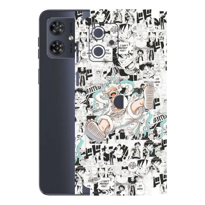 Motorola Phone Skins (All Models) - Hi Hello Doodles - Matte Finish (M-25) Motorola G54 (5G)