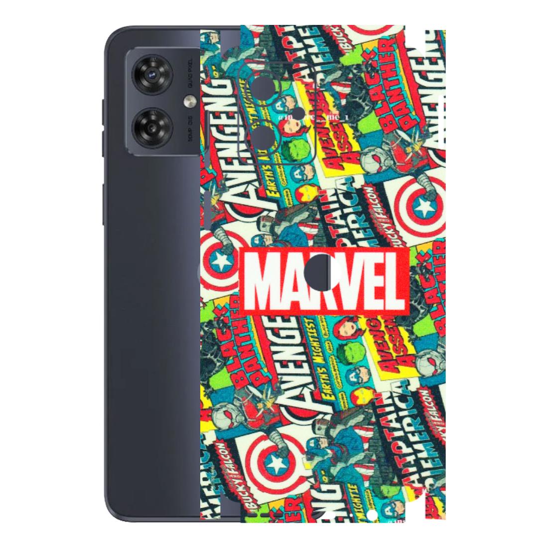 Motorola Phone Skins (All Models) - Marvel Comic Lover - Matte Finish (M-30) Motorola G54 (5G)