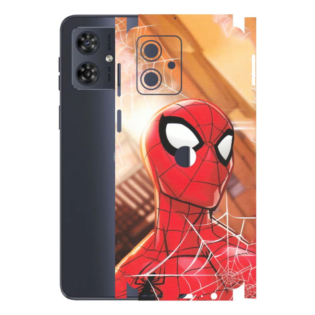 Motorola Phone Skins (All Models) - Spiderman Face New - Matte Finish (M-41) Motorola G54 (5G)
