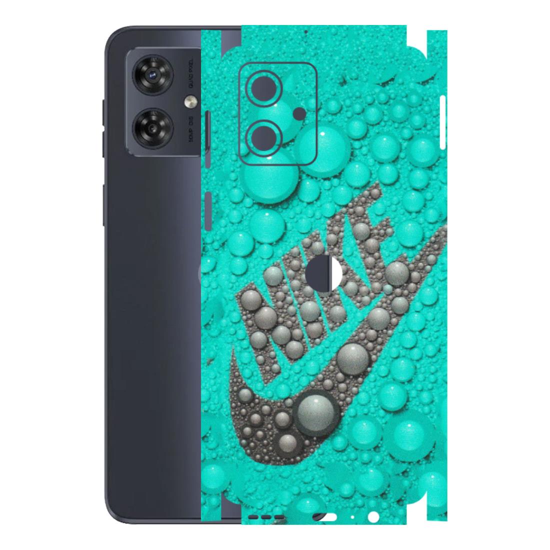 Motorola Phone Skins (All Models) - Shoe Brand Bubbles - Matte Finish (M-42) Motorola G54 (5G)