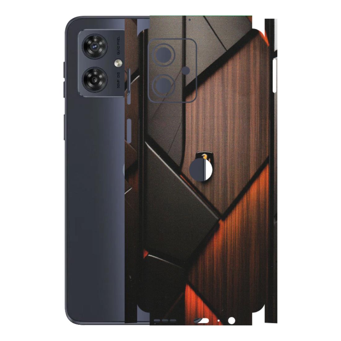 Motorola Phone Skins (All Models) - Lambo Beauty Wood Pattern Sober - Matte Finish (M-51) Motorola G54 (5G)