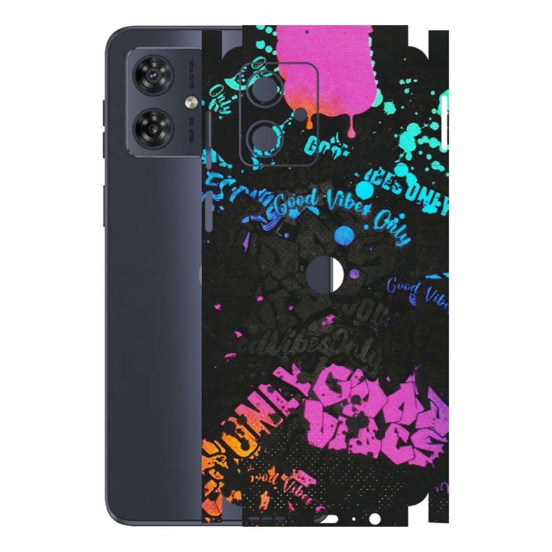 Motorola Phone Skins (All Models) - Majestic Black Vibes - Matte Finish (M-62) Motorola G54 (5G)