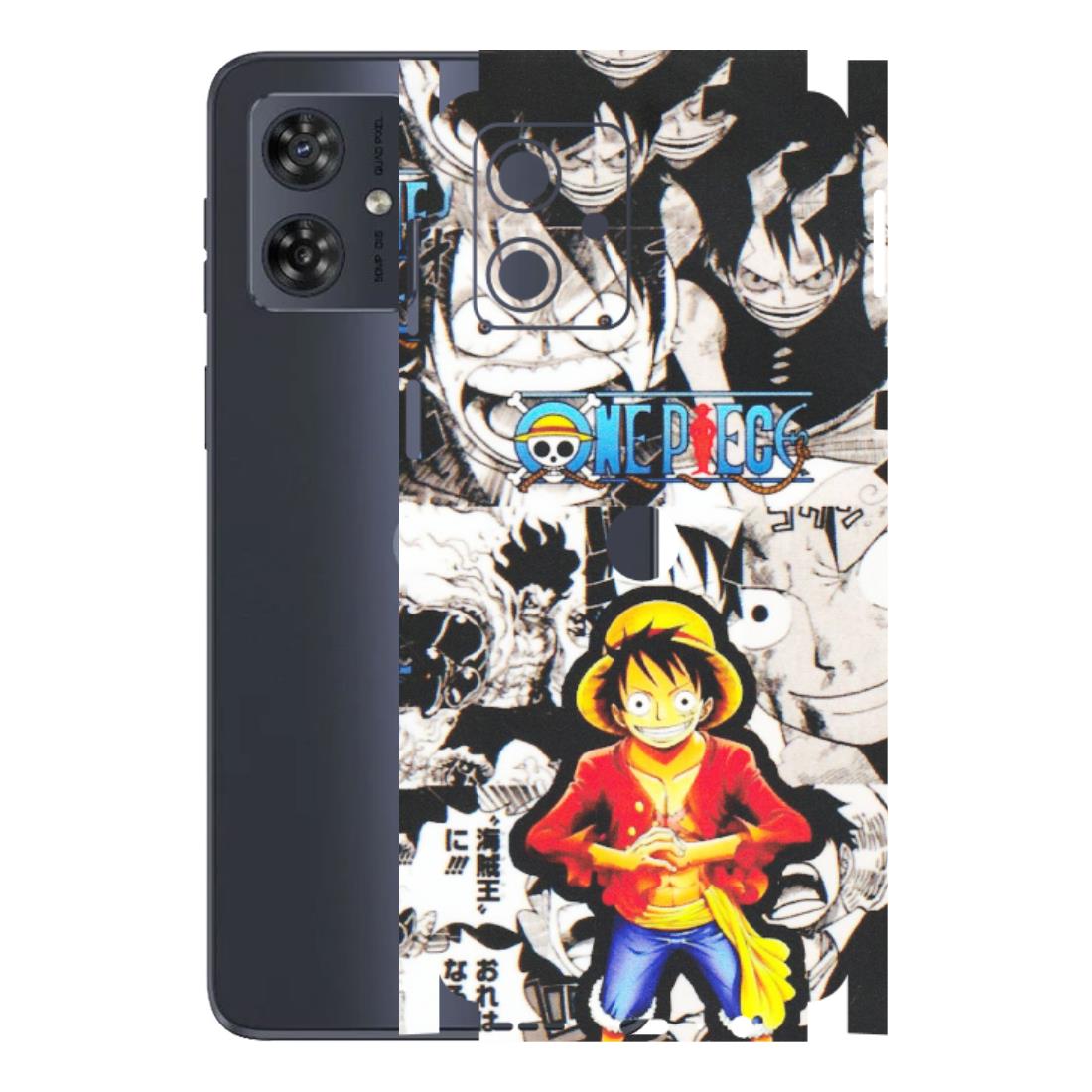 Motorola Phone Skins (All Models) - One Piece B&W - Matte Finish (M-63) Motorola G54 (5G)