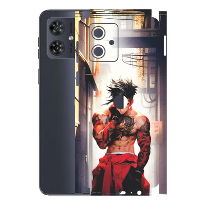 Motorola Phone Skins (All Models) - In the streets of Japan - Matte Finish (M-77) Motorola G54 (5G)