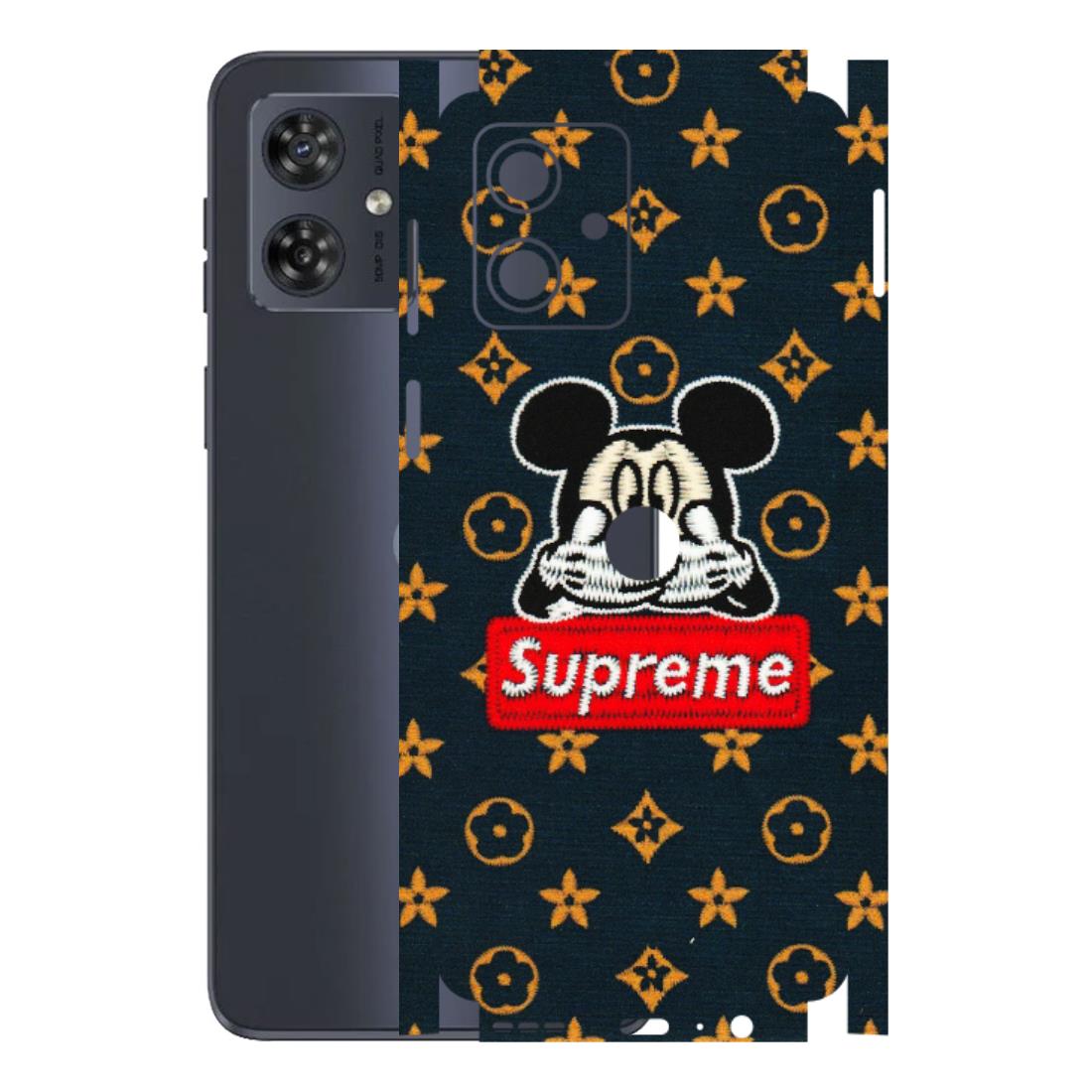 Motorola Phone Skins (All Models) - Mickey Supreme - Matte Finish (M-83) Motorola G54 (5G)