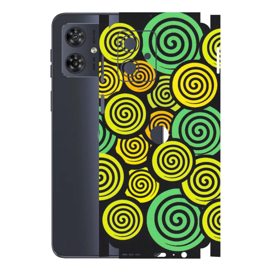 Motorola Phone Skins (All Models) - Crazy Spiral - Matte Finish (M-91) Motorola G54 (5G)