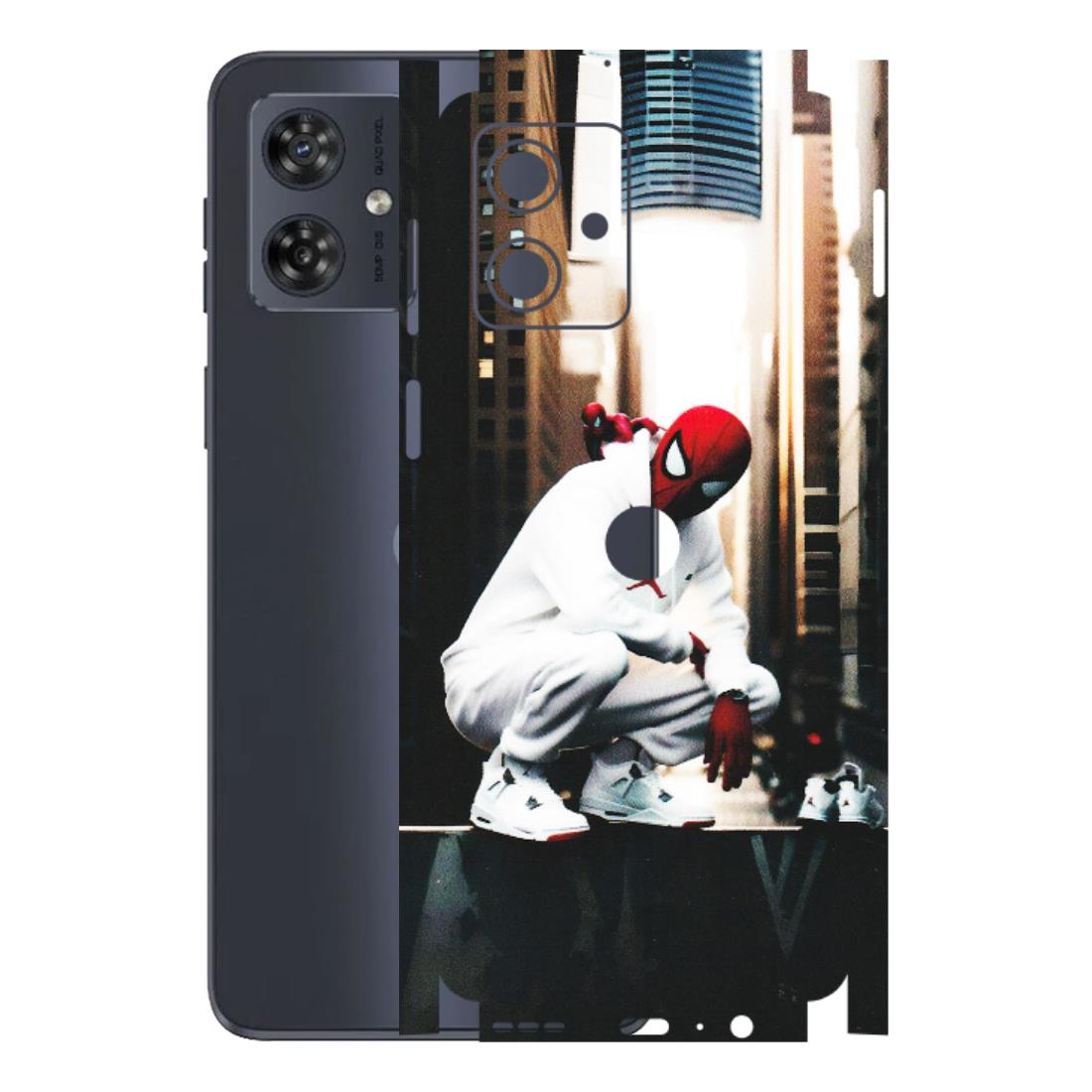 Motorola Phone Skins (All Models) - Sportsman Spider Man - Matte Finish (M-94) Motorola G54 (5G)