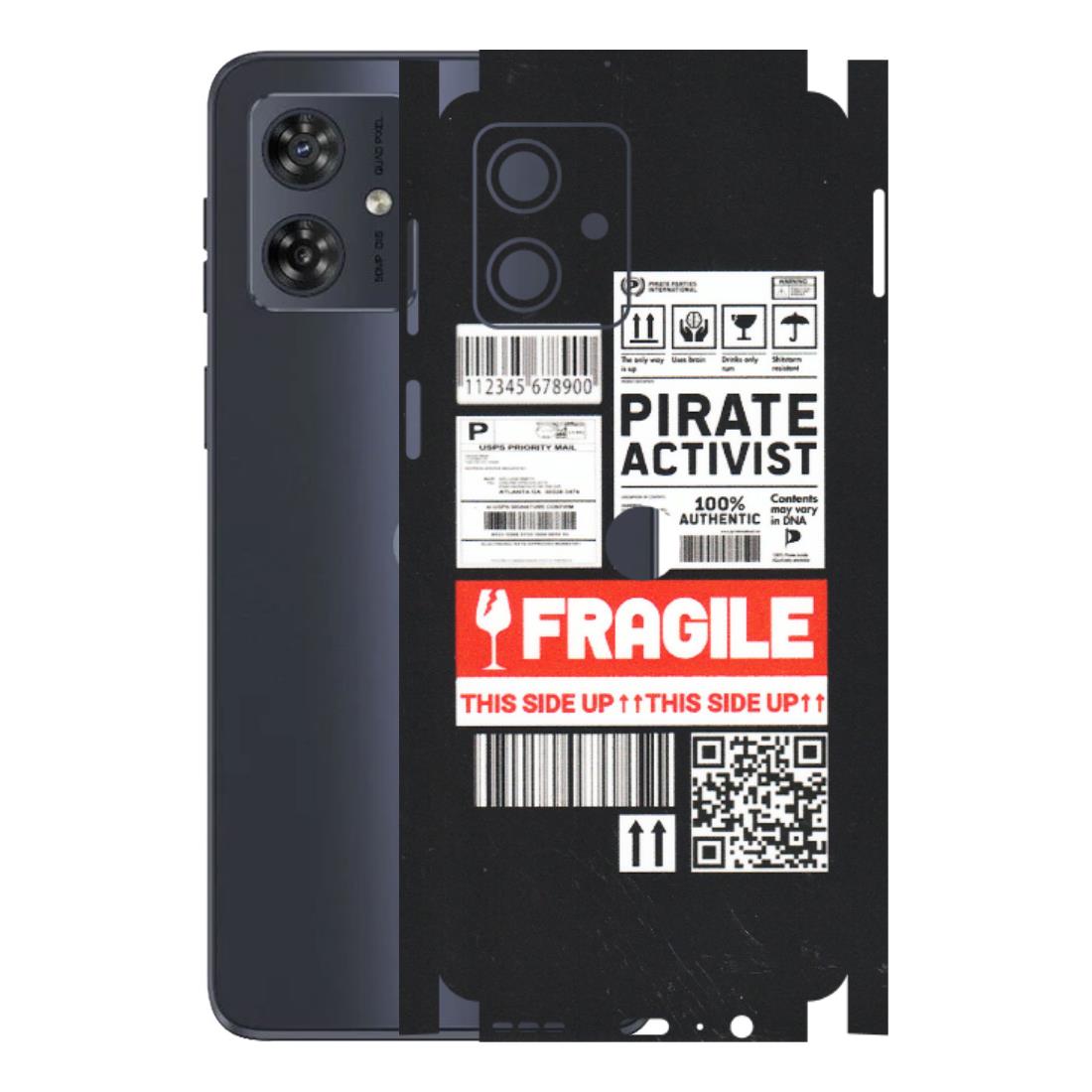 Motorola Phone Skins (All Models) - Handle With Care - Matte Finish (M-99) Motorola G54 (5G)