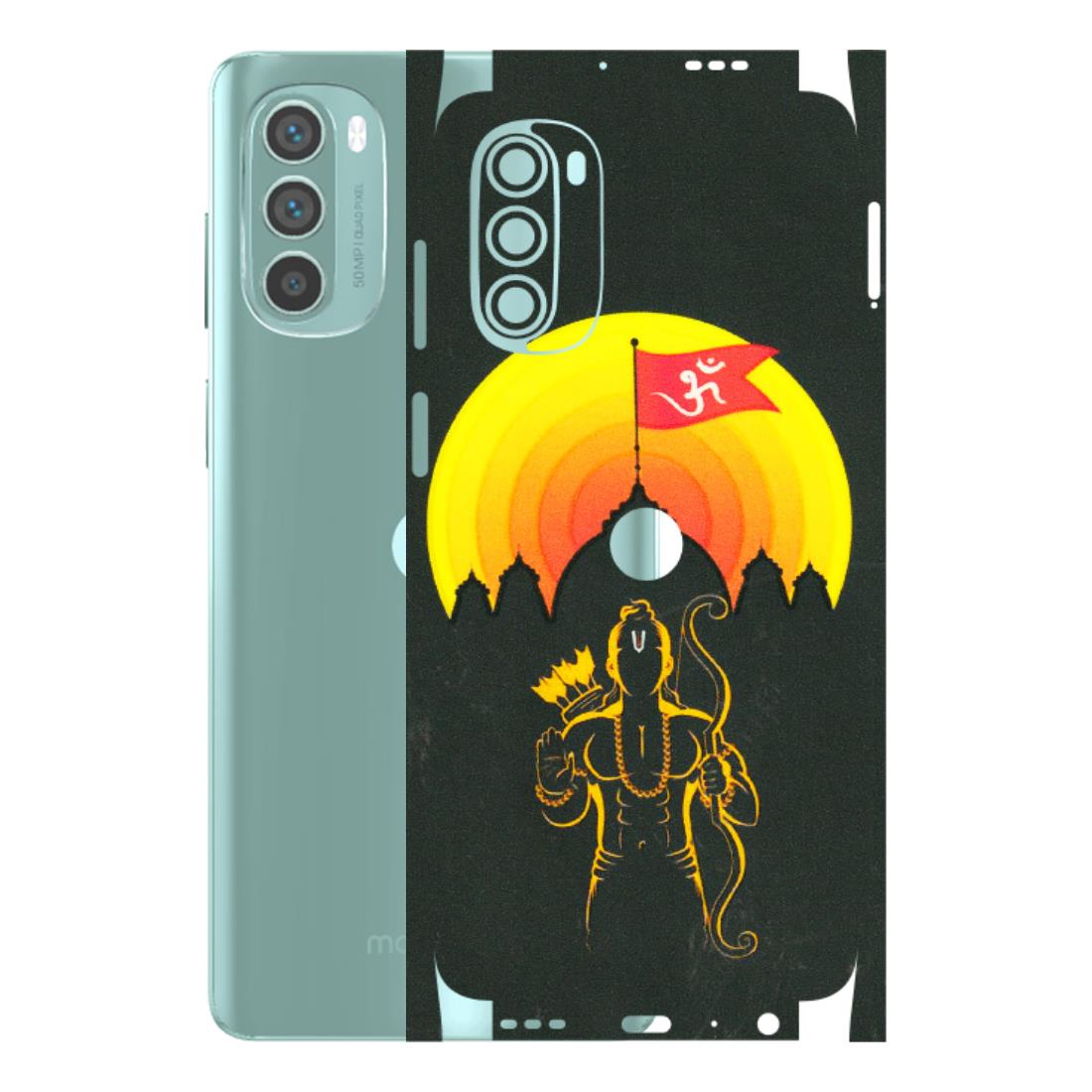 Motorola Phone Skins (All Models) - Lord Ram - 3D Embossed Finish (L-132) Motorola G62 5G -