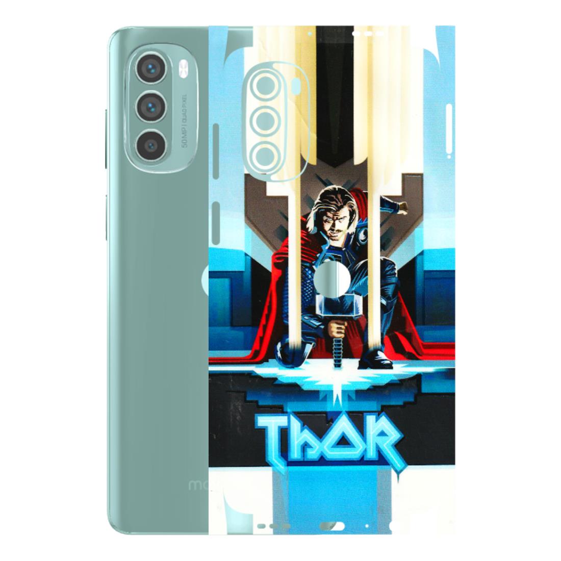 Motorola Phone Skins (All Models) - Thor - 3D Embossed Finish (L-137) Motorola G62 5G -