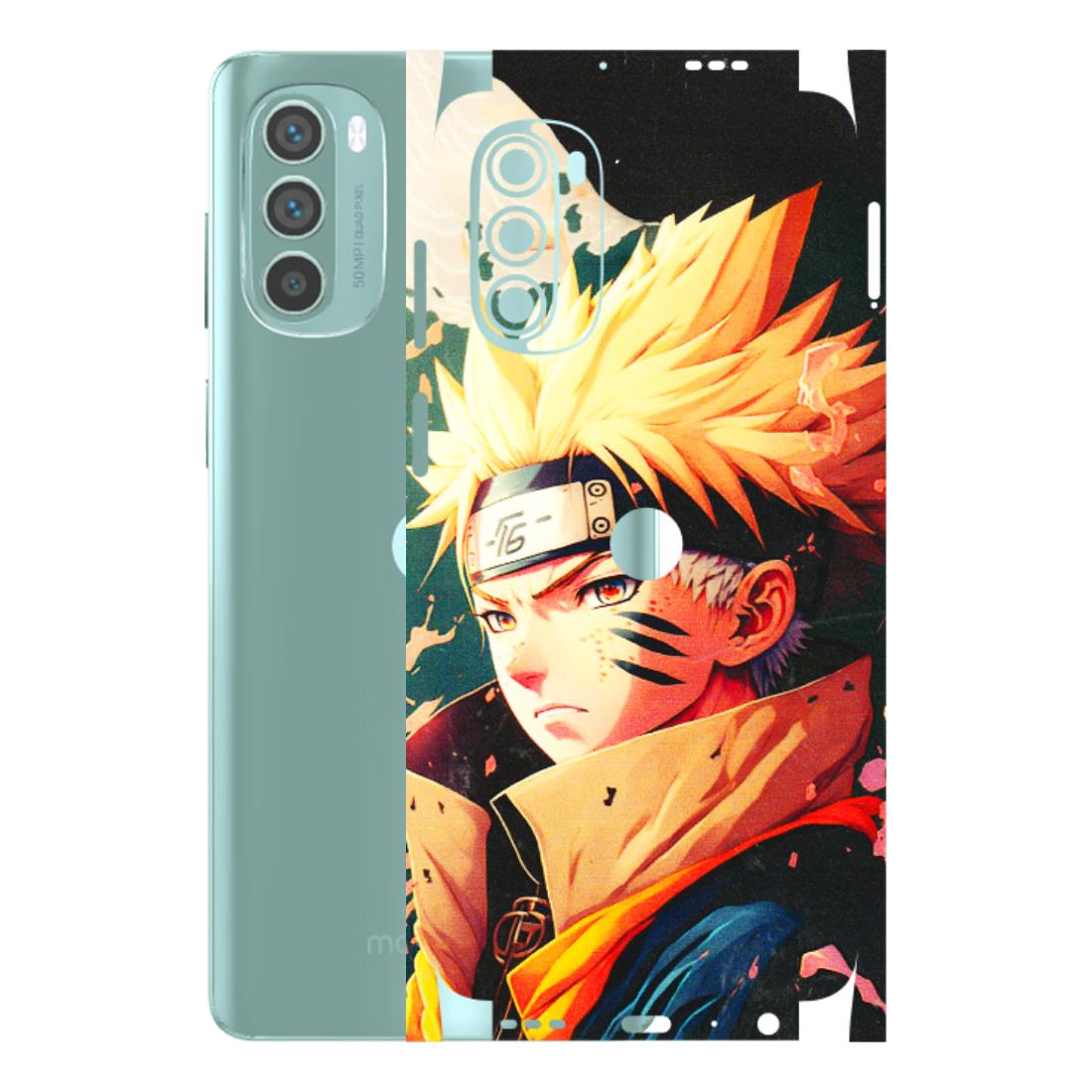 Motorola Phone Skins (All Models) - New Naruto - 3D Embossed Finish (L-148) Motorola G62 5G -