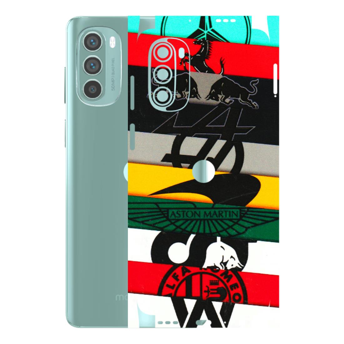 Motorola Phone Skins (All Models) - Multi Designer Brands - 3D Embossed Finish (L-187) Motorola G62 5G -