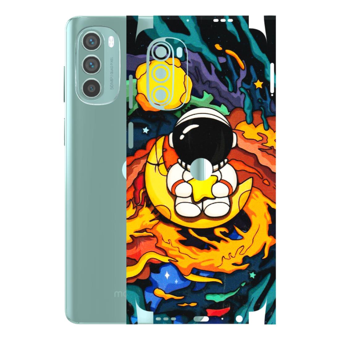 Motorola Phone Skins (All Models) - Baby Astronaut - 3D Embossed Finish (L-197) Motorola G62 5G -