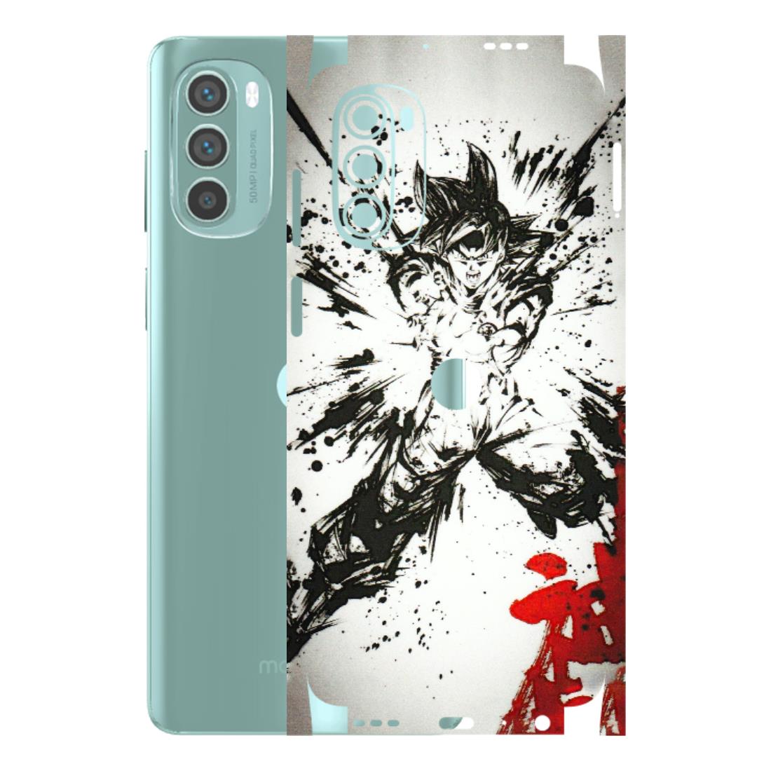 Motorola Phone Skins (All Models) - DBZ - 3D Embossed Finish (L-206) Motorola G62 5G -