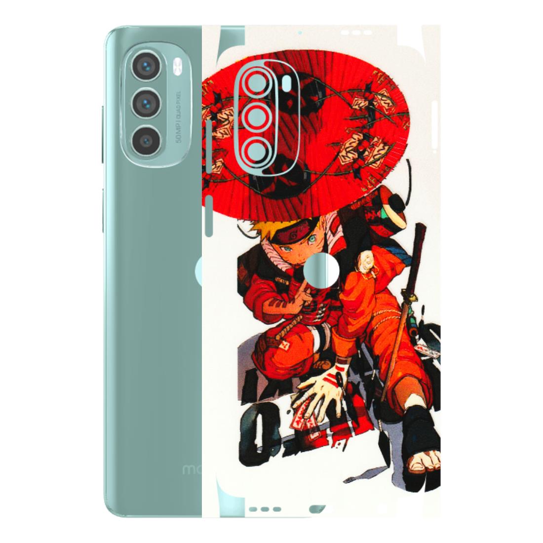Motorola Phone Skins (All Models) - Naruto - 3D Embossed Finish (L-208) Motorola G62 5G -