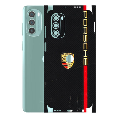 Motorola Phone Skins (All Models) - Premium Porsche - 3D Embossed Finish (L-225) Motorola G62 5G -