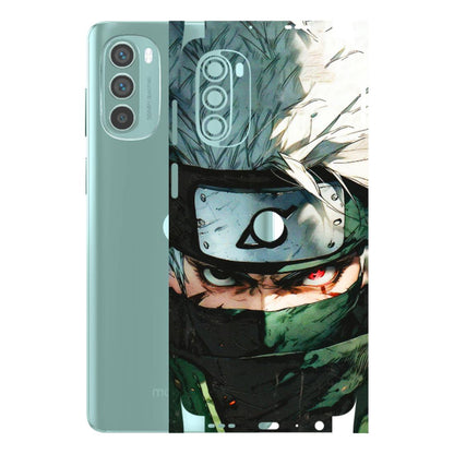 Motorola Phone Skins (All Models) - Kakashi Red Eye Focus - 3D Embossed Finish (L-227) Motorola G62 5G -