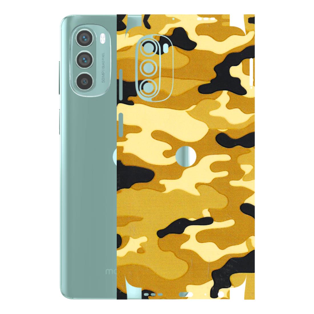 Motorola Phone Skins (All Models) - Indian Camo - 3D Embossed Finish (L-228) Motorola G62 5G -