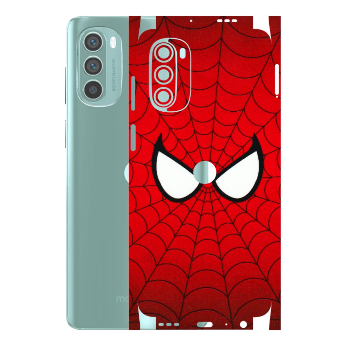 Motorola Phone Skins (All Models) - Spidey Eyes - 3D Embossed Finish (L-257) Motorola G62 5G -