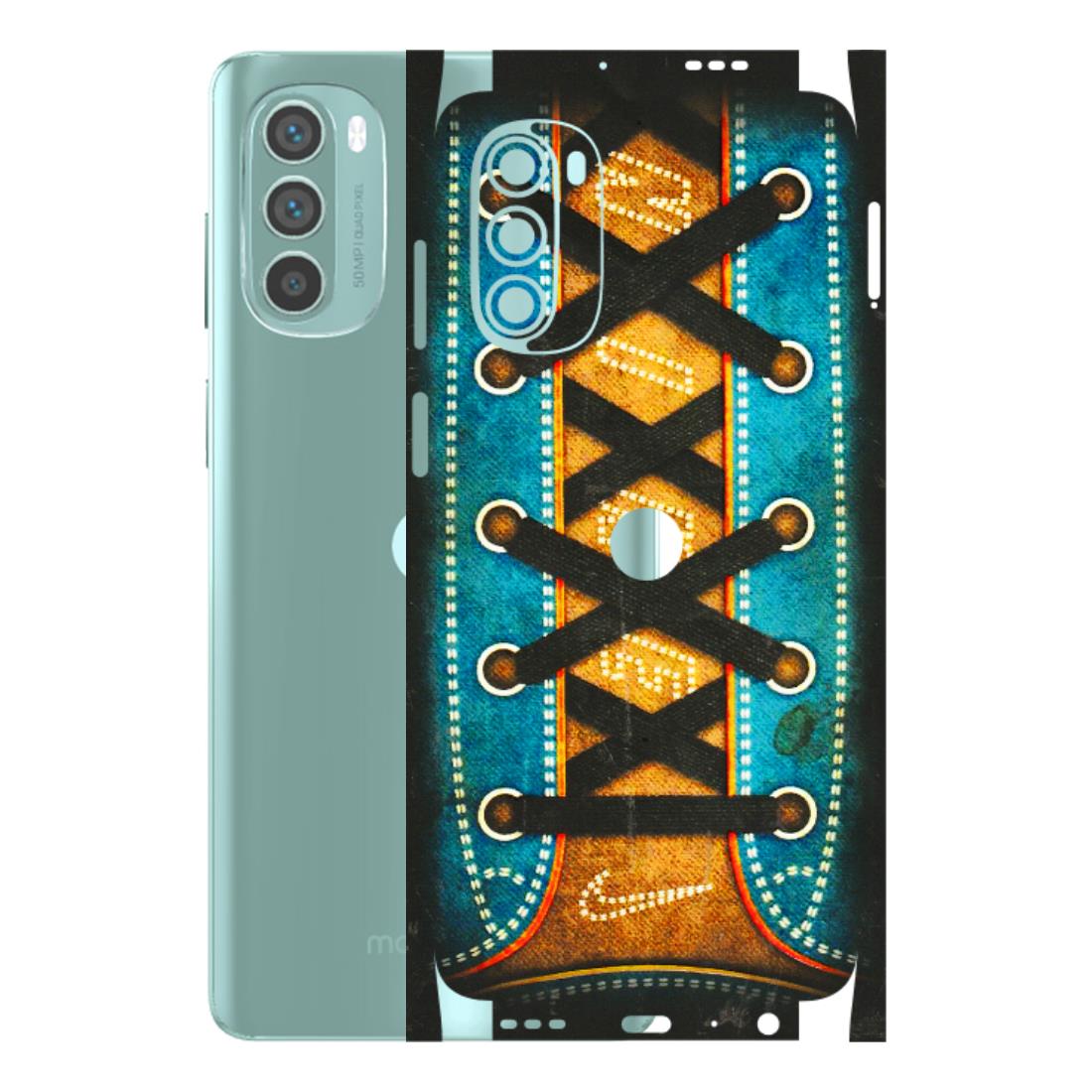 Motorola Phone Skins (All Models) - Sneakers Lover Nike - 3D Embossed Finish (L-262) Motorola G62 5G -