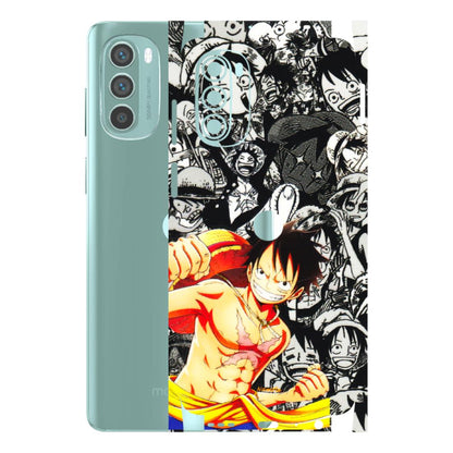 Motorola Phone Skins (All Models) - Anime Comics Games Doodles - 3D Embossed Finish (L-27) Motorola G62 5G -