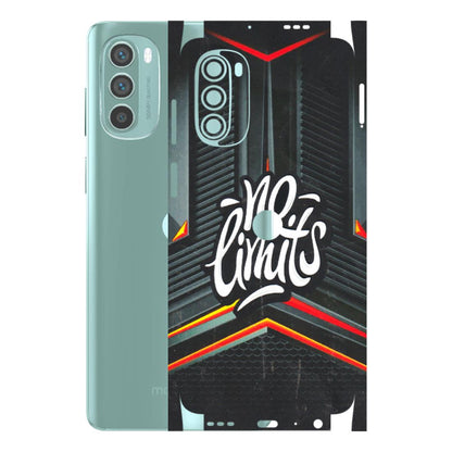 Motorola Phone Skins (All Models) - No Limits - 3D Embossed Finish (L-286) Motorola G62 5G -