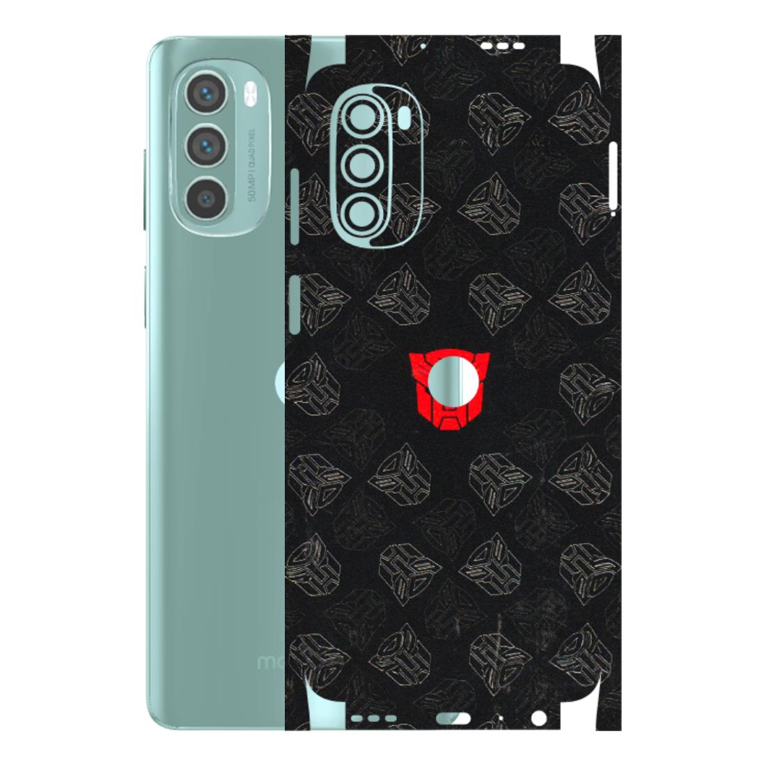 Motorola Phone Skins (All Models) - Transformers Devastation - 3D Embossed Finish (L-301) Motorola G62 5G -