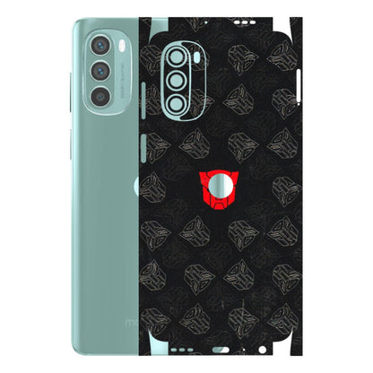 Motorola Phone Skins (All Models) - Transformers Devastation - 3D Embossed Finish (L-301) Motorola G62 5G -