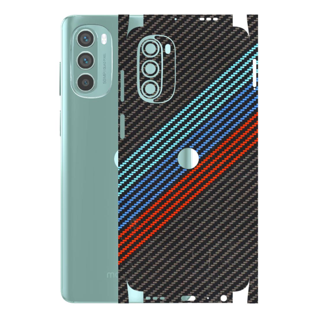 Motorola Phone Skins (All Models) - Carbon BM - 3D Embossed Finish (L-302) Motorola G62 5G -