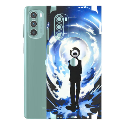 Motorola Phone Skins (All Models) - Jujustu Kaisen Anime Manga - 3D Embossed Finish (L-317) Motorola G62 5G -