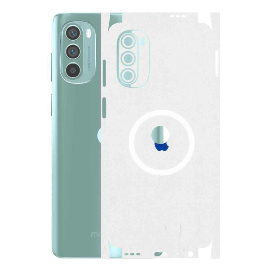 Motorola Phone Skins (All Models) - iPhone Magsafe Logo - 3D Embossed Finish (L-320) Motorola G62 5G -
