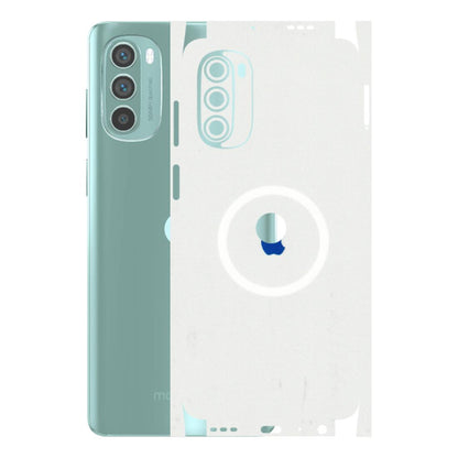 Motorola Phone Skins (All Models) - iPhone Magsafe Logo - 3D Embossed Finish (L-320) Motorola G62 5G -
