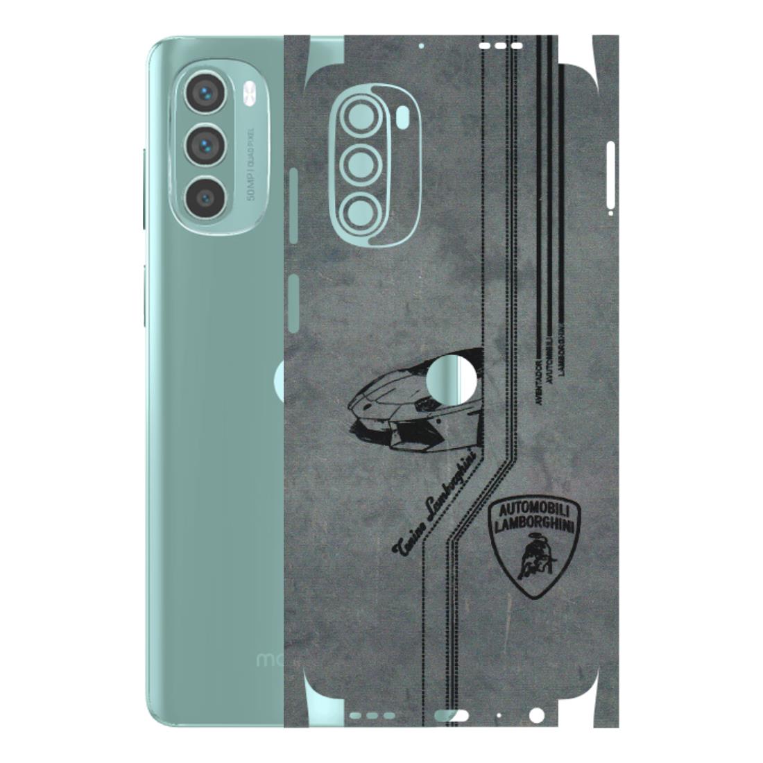 Motorola Phone Skins (All Models) - New Lamborgini Aventador - 3D Embossed Finish (L-321) Motorola G62 5G -