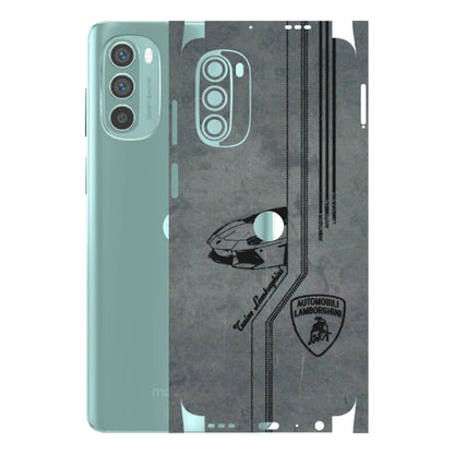 Motorola Phone Skins (All Models) - New Lamborgini Aventador - 3D Embossed Finish (L-321) Motorola G62 5G -