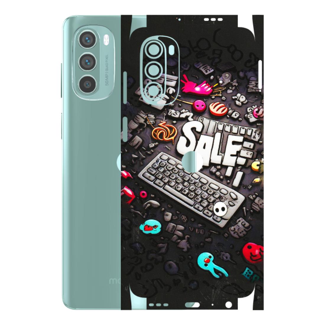 Motorola Phone Skins (All Models) - Gadgets Sale - 3D Embossed Finish (L-50) Motorola G62 5G -