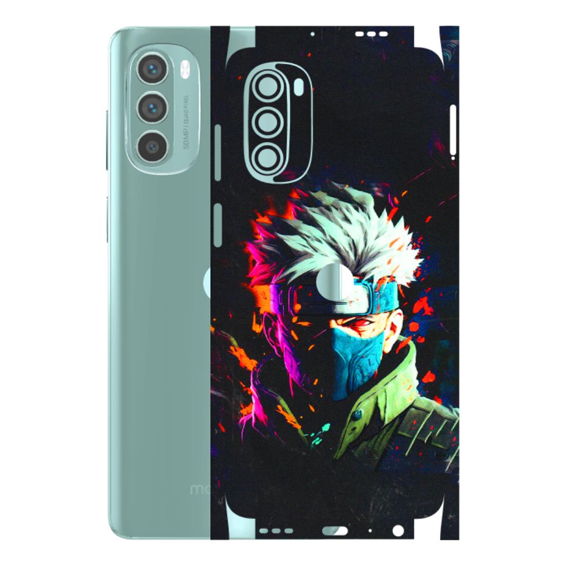 Motorola Phone Skins (All Models) - Anime Cool Character - 3D Embossed Finish (L-59) Motorola G62 5G -