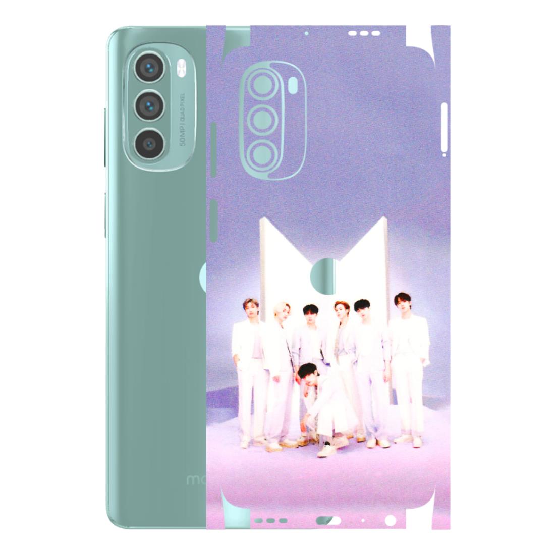 Motorola Phone Skins (All Models) - BTS - 3D Embossed Finish (L-94) Motorola G62 5G -