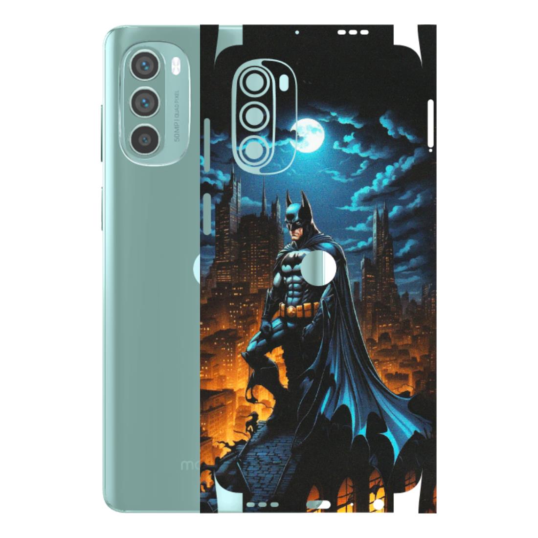 Motorola Phone Skins (All Models) - Batman Arkham City - Matte Finish (M-01) Motorola G62 5G -