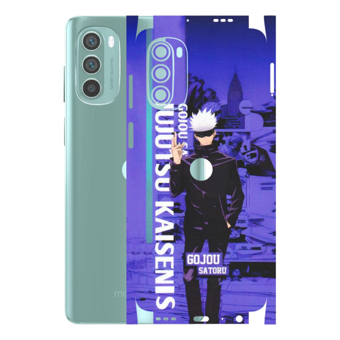 Motorola Phone Skins (All Models) - Jujutsu Kaisen Gojo - Matte Finish (M-05) Motorola G62 5G -