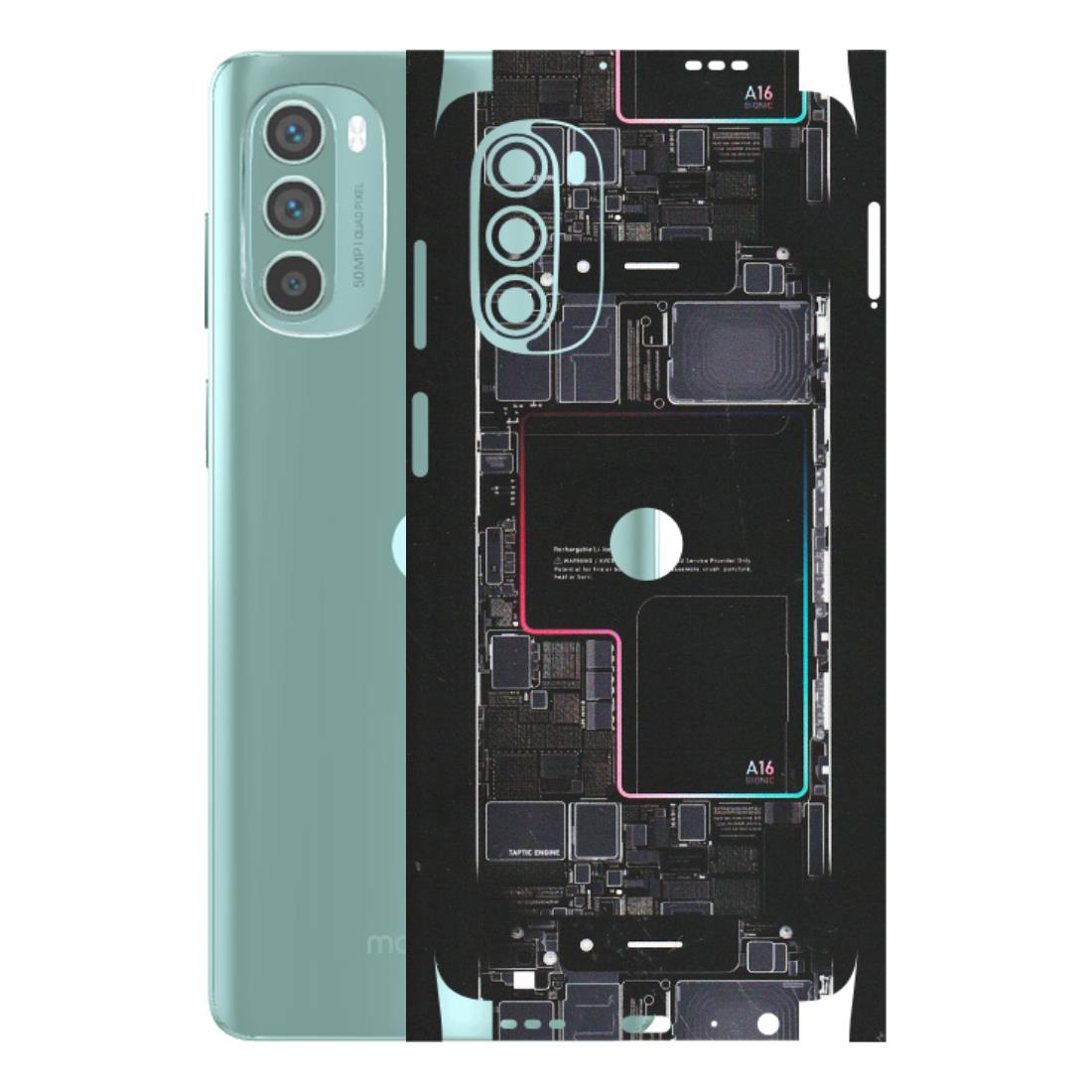 Motorola Phone Skins (All Models) - Motherboard Circuit Layout - Matte Finish (M-117) Motorola G62 5G -