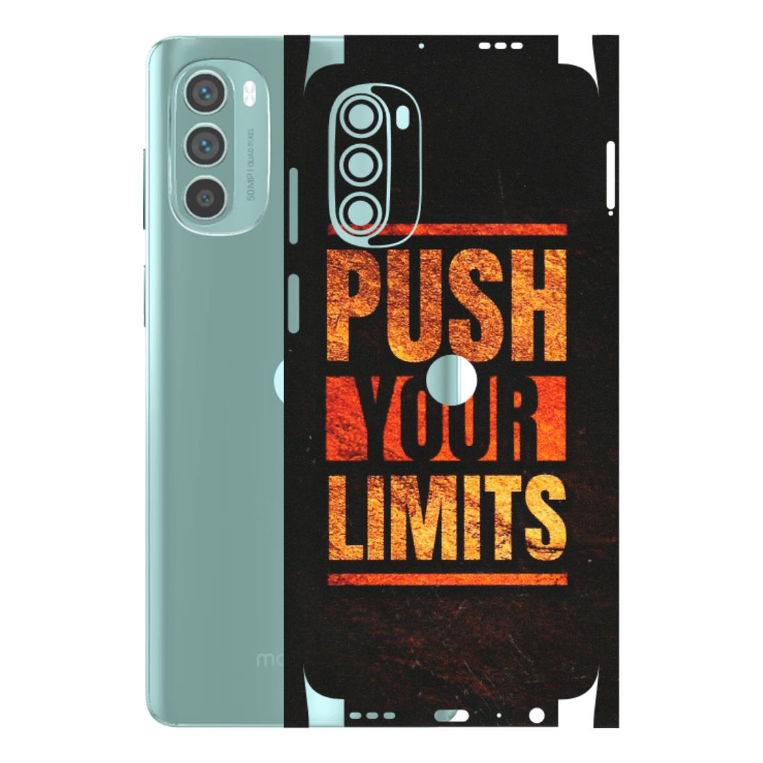 Motorola Phone Skins (All Models) - Push Your Limits - Matte Finish (M-118) Motorola G62 5G -