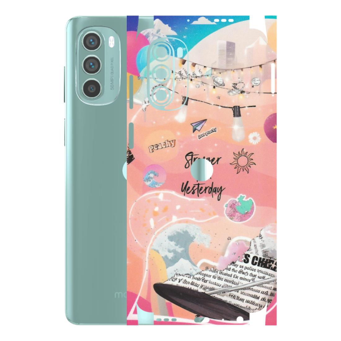 Motorola Phone Skins (All Models) - Stronger Then Yesterday - Matte Finish (M-128) Motorola G62 5G -