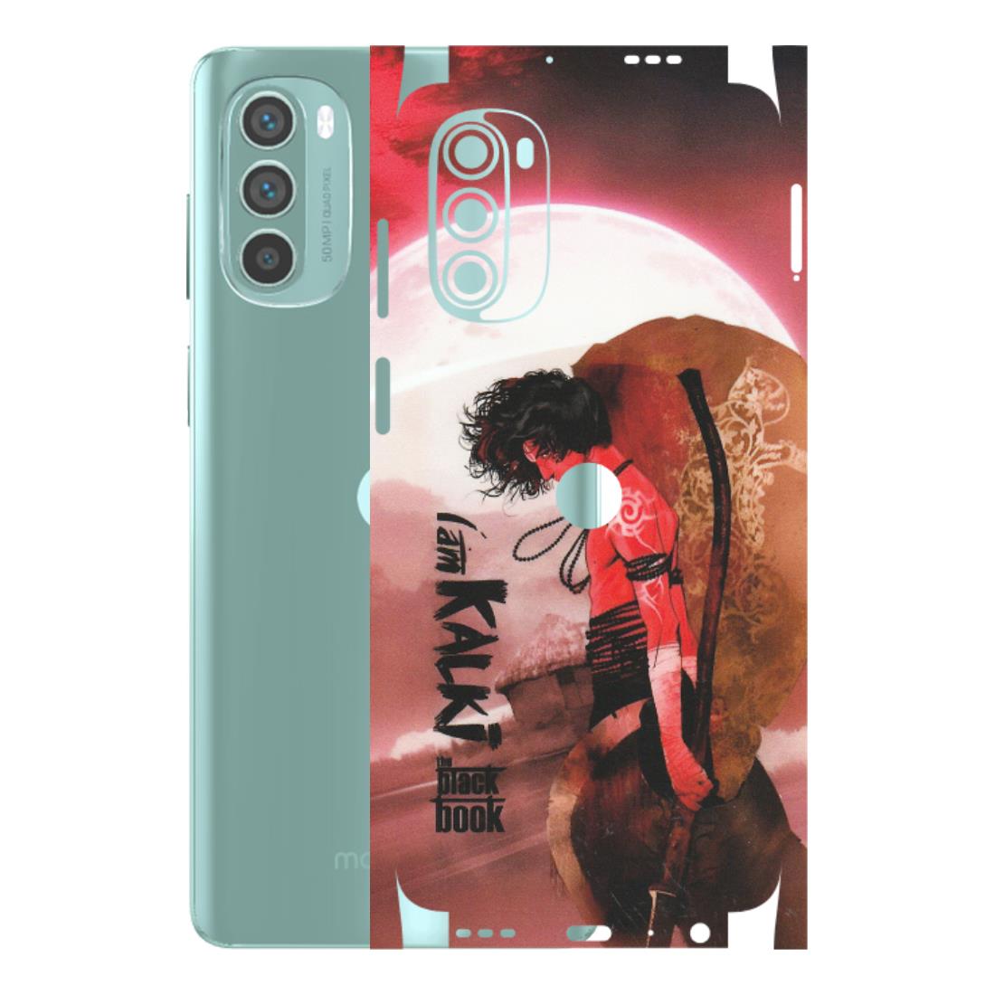 Motorola Phone Skins (All Models) - The Black Book Kalia Anime - Matte Finish (M-129) Motorola G62 5G -