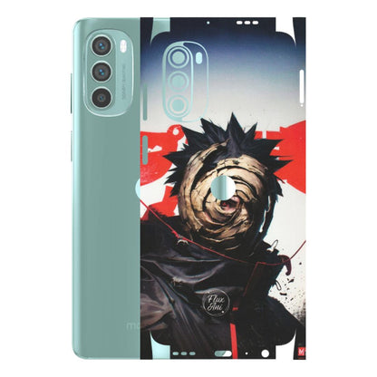 Motorola Phone Skins (All Models) - Obito Uchiha Cool Anime - Matte Finish (M-134) Motorola G62 5G -