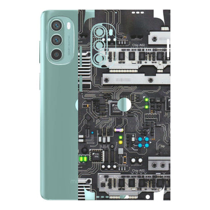 Motorola Phone Skins (All Models) - Motherboard Internals - Matte Finish (M-135) Motorola G62 5G -